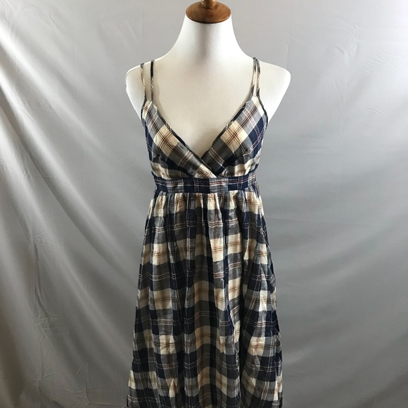 J. Crew Dresses & Skirts - J. Crew Madas Plaid Halter Babydoll Dress